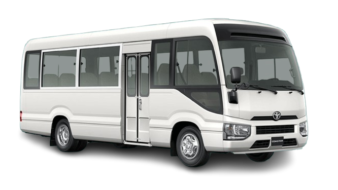 Coaster bus for rent